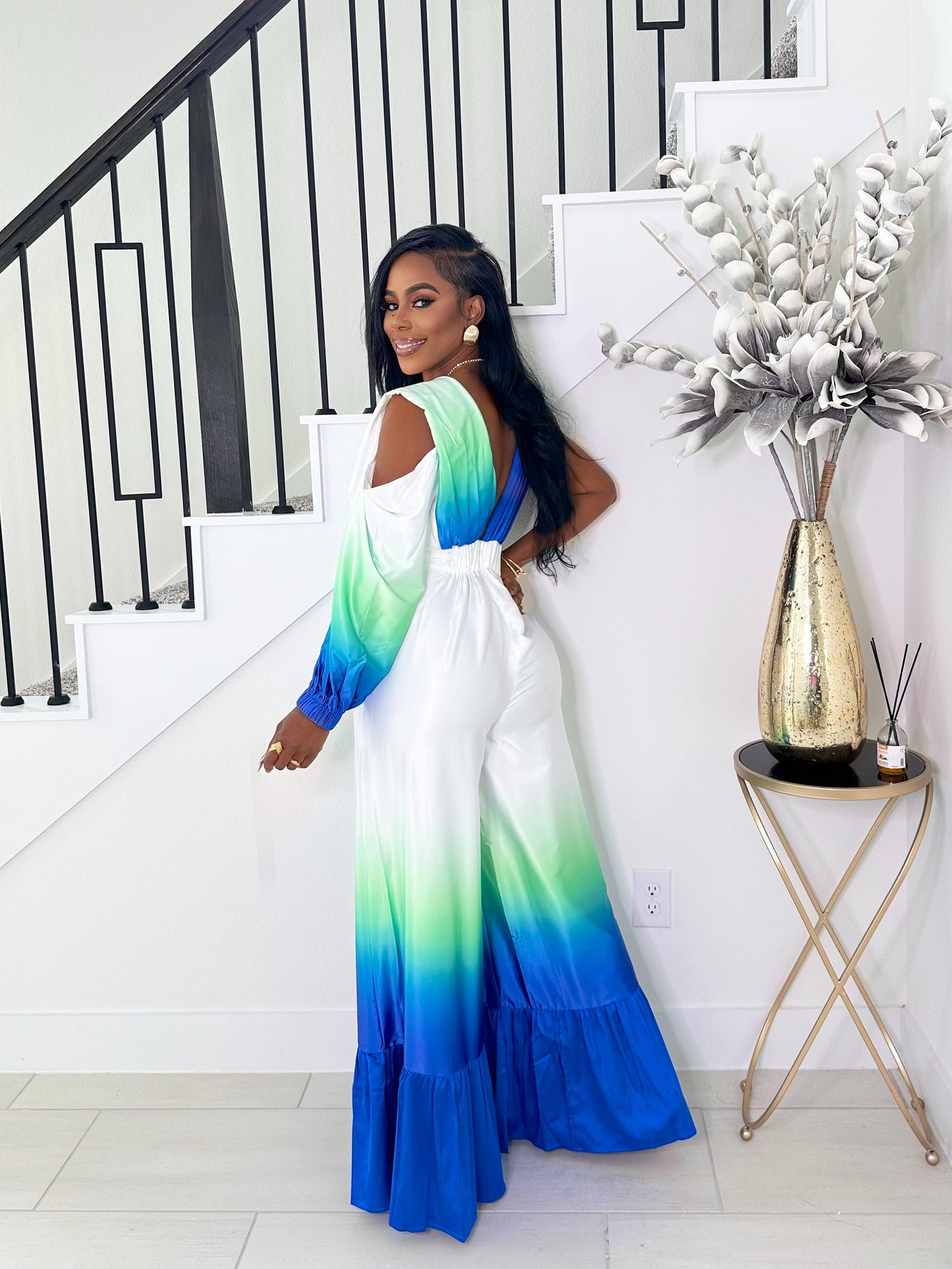 OCEAN BREEZE WIDE LEG JUMPSUIT