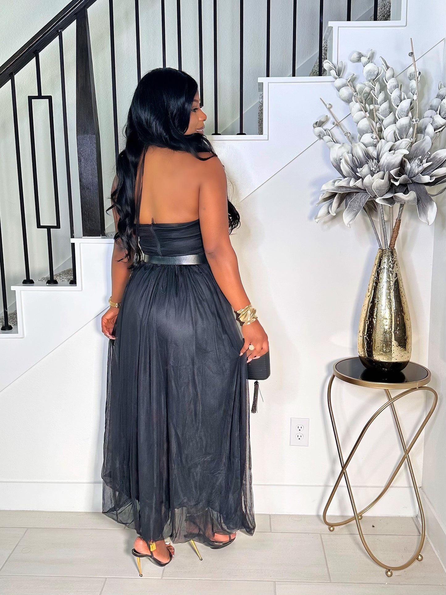 HAVE YOUR WAY MESH BUBBLE SKIRT SET