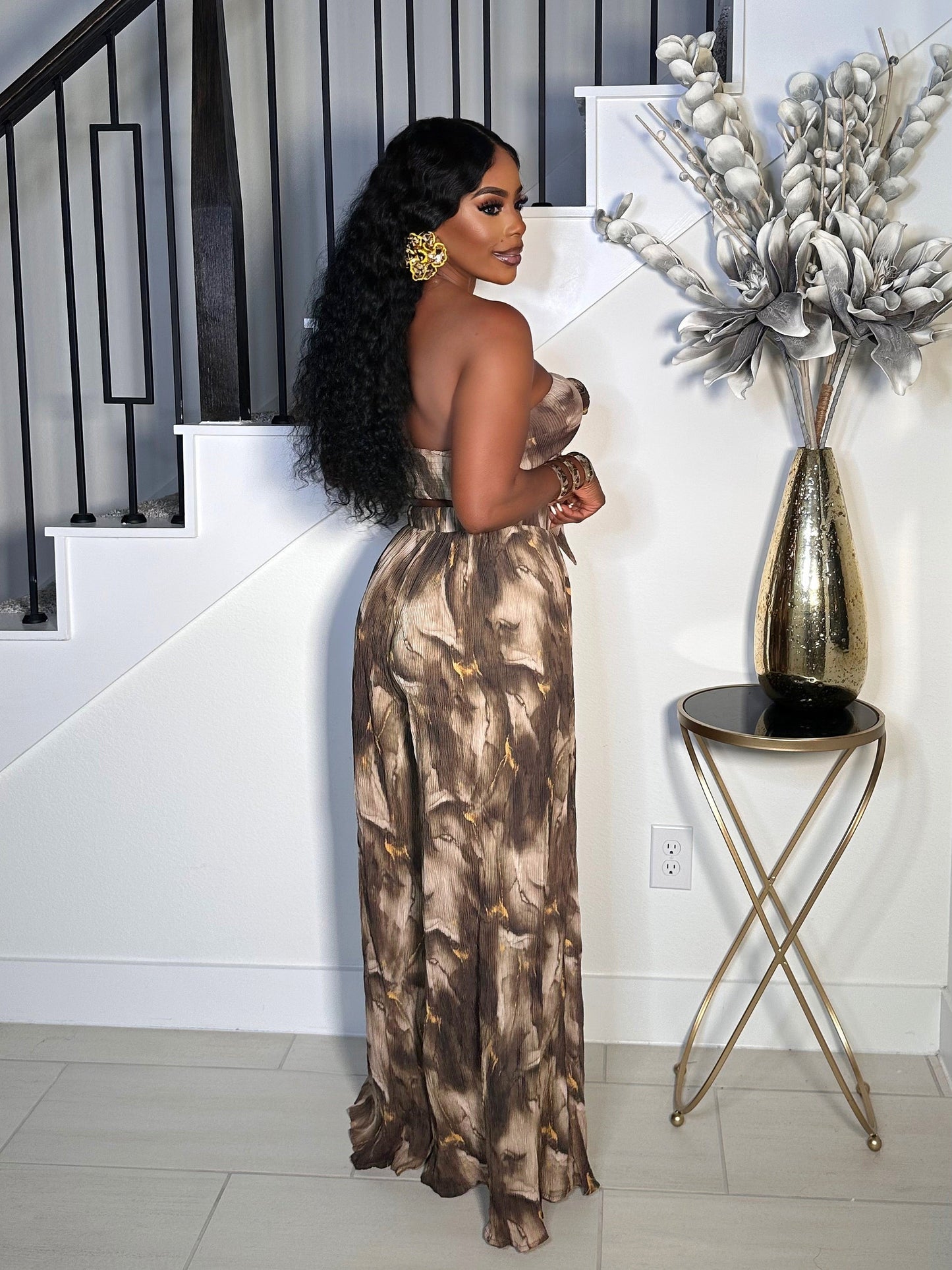 WILD GIRL PALAZZO PANTS SET
