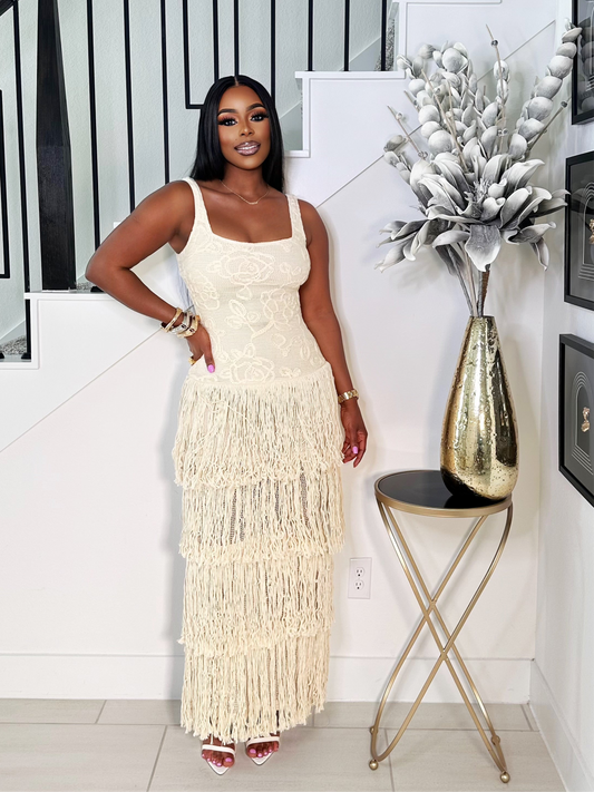 THE MILLEY WAFFLE KNIT DRESS