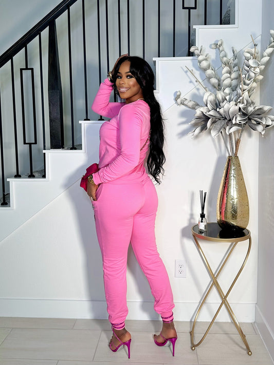 SWEET CHEERY 2 PIECE JOGGER SET (S-XL)