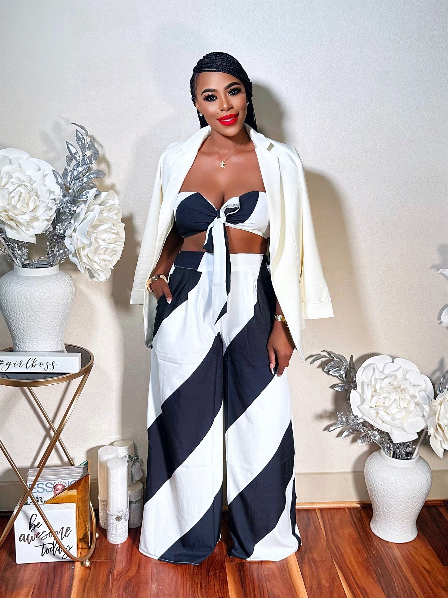 THE PORSHA 2PIECE SET (BLACK)