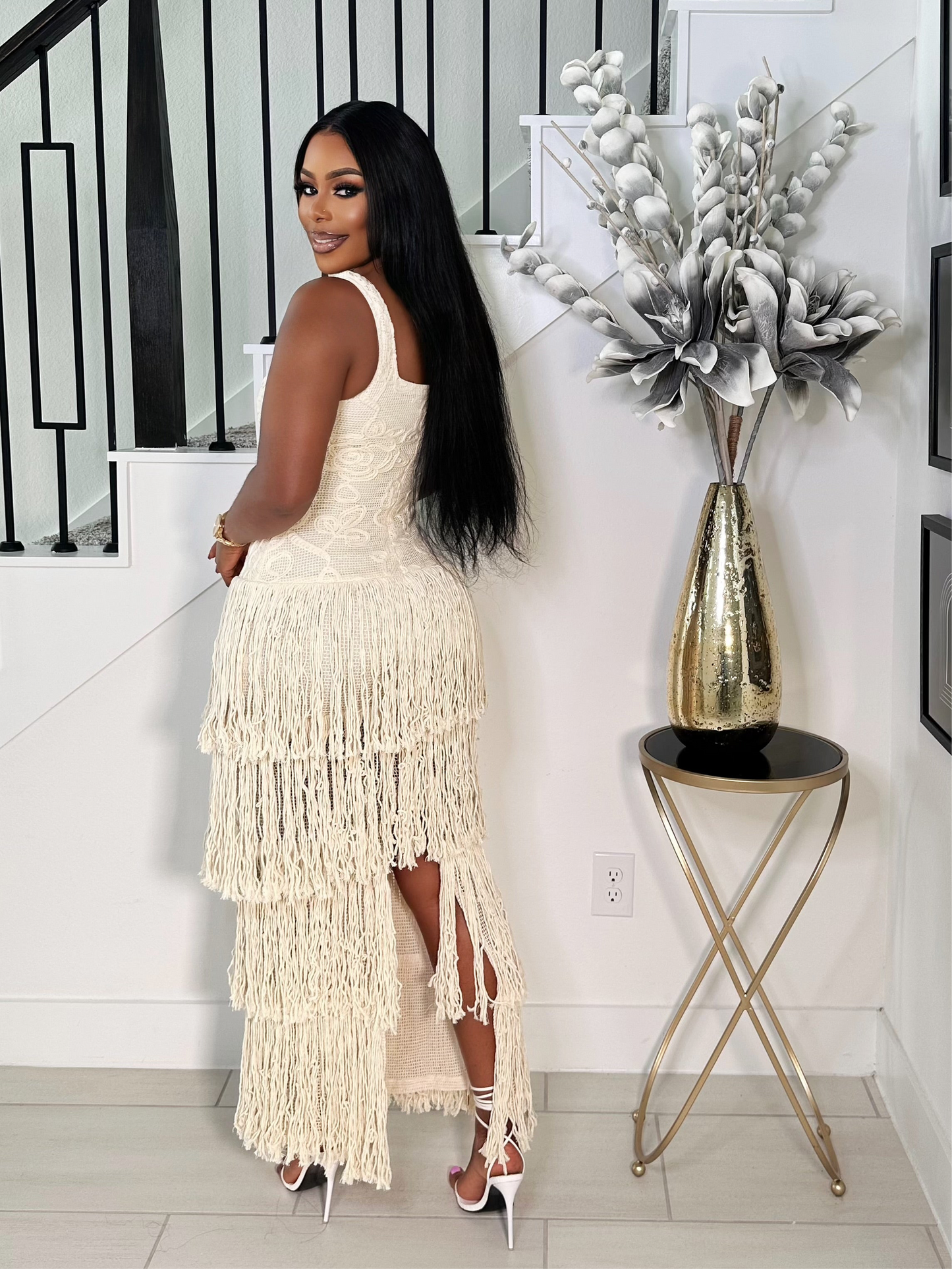 THE MILLEY WAFFLE KNIT DRESS