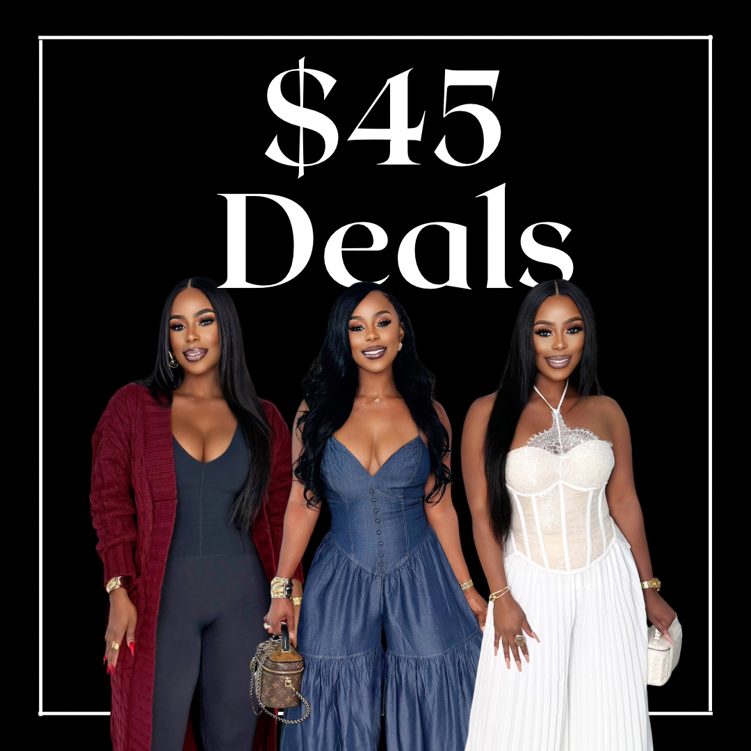 NEW YEAR’S CLARENCE SALE $45 DEAL