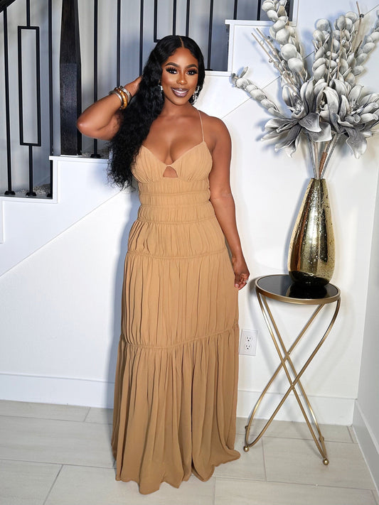 TULUM VIBES MAXI CHIFFON DRESS