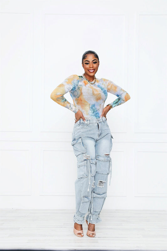 EASY WEAR MESH BODYSUIT