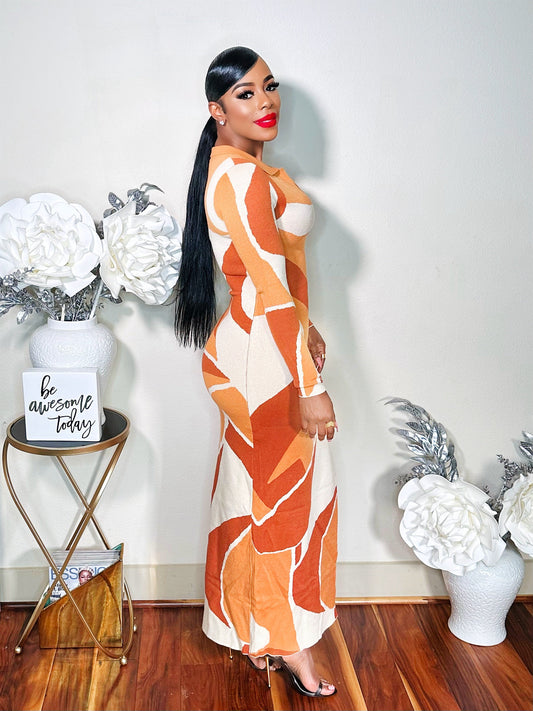 MAKE ME WANT IT SWEATER DRESS