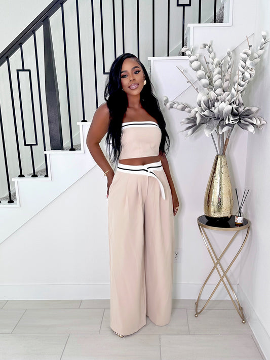 DRESS TO IMPRESS LONG PANTS SET