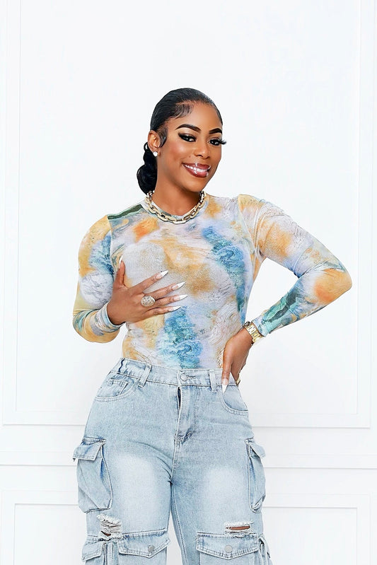 EASY WEAR MESH BODYSUIT