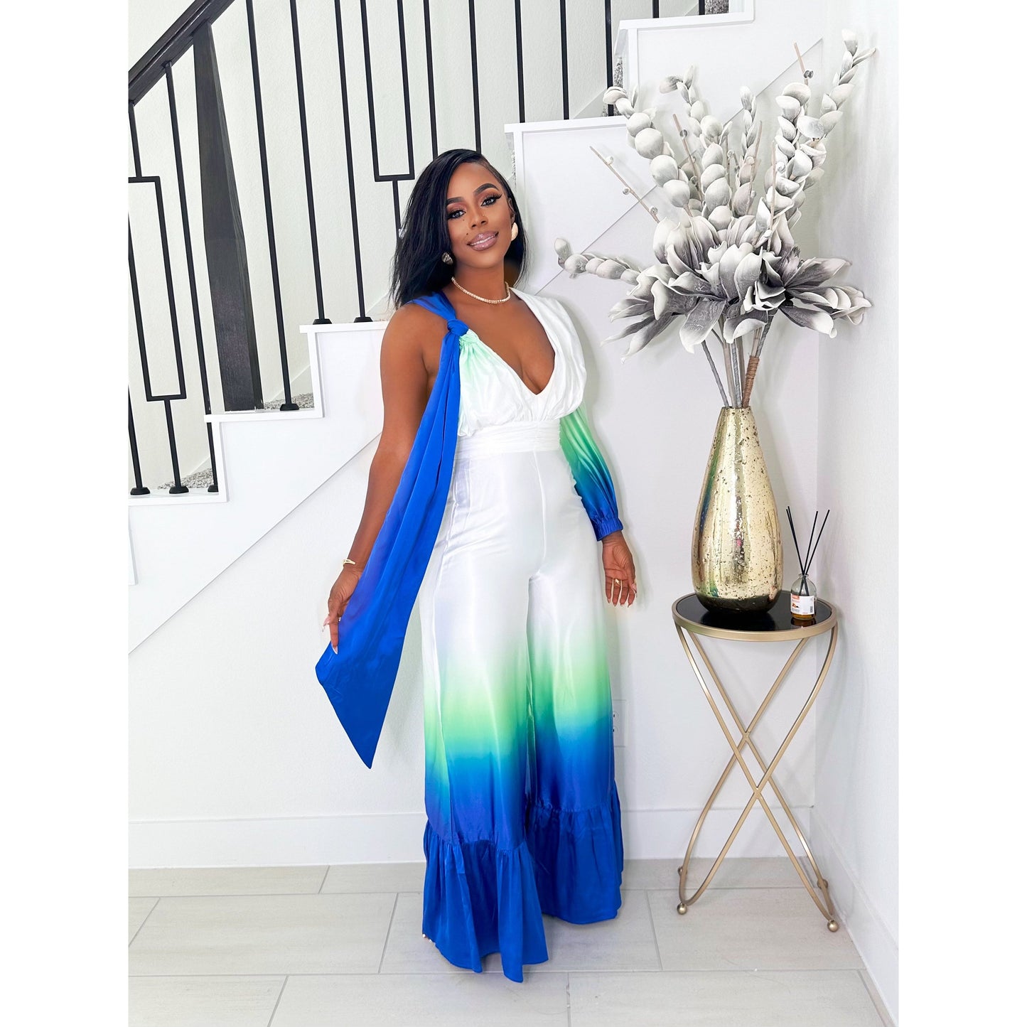 OCEAN BREEZE WIDE LEG JUMPSUIT