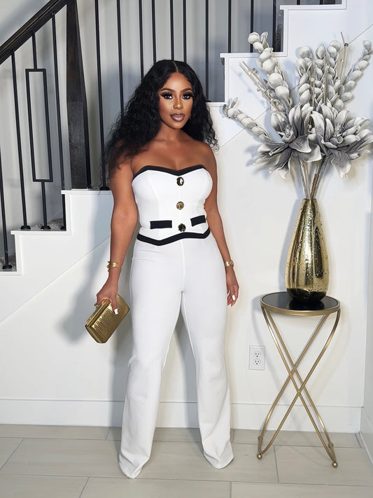 FANCY TREATMENT ONLY PANTS SET