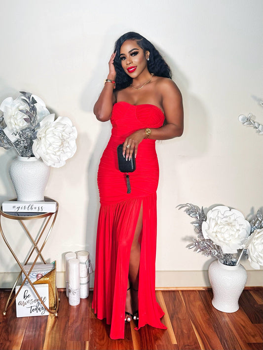 THE POWER RUSH EVENING DRESS