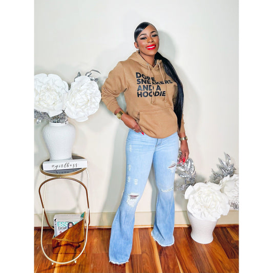 THE RIPPED UP BELL BOTTOM DENIM