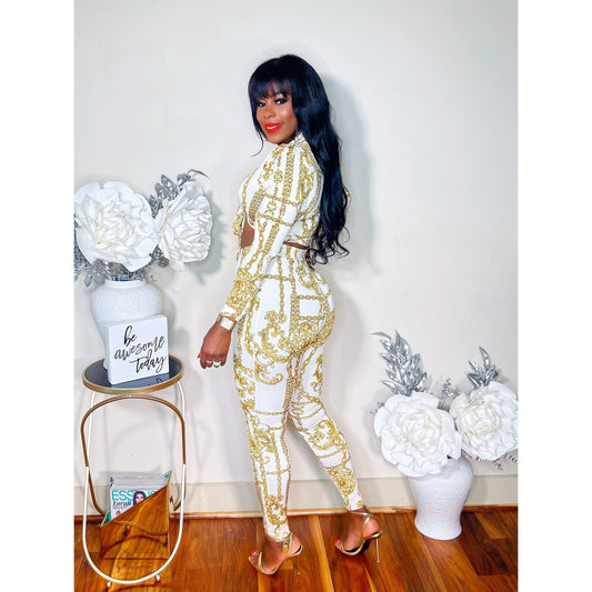 WALK IN CHAINS LEGGING SET