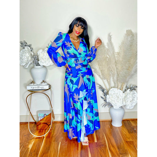 MISS ROYAL MAXI DRESS