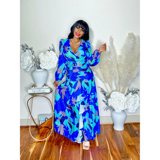 MISS ROYAL MAXI DRESS